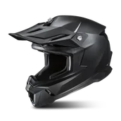 Kaski motocyklowe - Kask Cross HJC C50 Solid Matowy czarnyXS - miniaturka - grafika 1