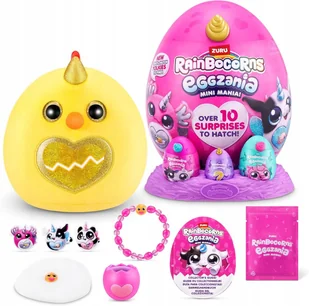 Rainbocorns Jajo Niespodzianka Eggzania Mini Mania Pluszak Kurka Jednorożec - Maskotki i pluszaki Rainbocorns Jajo Niespodzianka Eggzania Mini Mania Pluszak Kurka Jednorożec - Maskotki i pluszaki - miniaturka - grafika 1