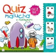 Książki edukacyjne - Aksjomat  Quiz malucha od 3 lat - miniaturka - grafika 1