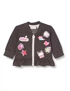Chicco Dziewczęca kardigan kurtka z dzianiny, szary, 50 cm - Swetry damskie - miniaturka - grafika 1