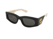 Okulary przeciwsłoneczne - Okulary przeciwsłoneczne Gucci GG1664S 001 - miniaturka - grafika 1