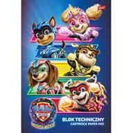 Szkolne artykuły papiernicze - Unipap Blok techniczny A4 Psi Patrol 10 kartek - miniaturka - grafika 1