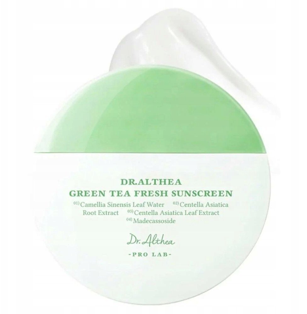 Dr. Althea Pro Lab žaliosios arbatos gaivinantis apsauginis kremas nuo saulės, 45 ml