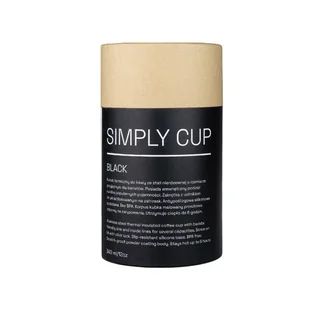 KUBEK TERMICZNY RAGSY SIMPLY CUP 340ML | BLACK - Kubki termiczne - miniaturka - grafika 3
