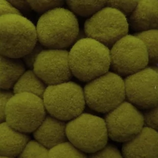 Pompony P - 01 (100Szt) Oliwkowe 606 - Prace ręczne dla dzieci - miniaturka - grafika 1