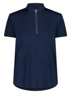 Koszulki sportowe damskie - CMP Koszulka kolarska w kolorze granatowym - miniaturka - grafika 1