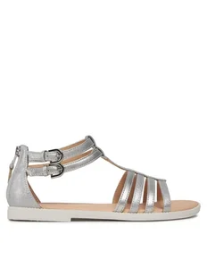 Sandały Geox - Buty dla dziewczynek - miniaturka - grafika 1