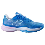 Buty sportowe damskie - Buty tenisowe damskie Babolat JET MACH 3 AC WOMEN NIEBIESKO-RÓŻOWE - miniaturka - grafika 1