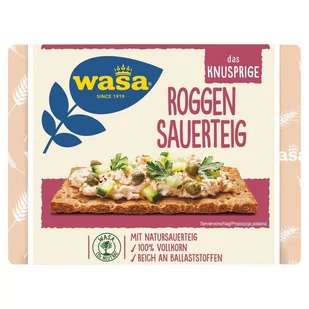 Wasa Żytnie na zakwasie pieczywo chrupkie z mąki żytniej 235 g - Pieczywo chrupkie - miniaturka - grafika 1