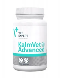VETEXPERT KalmVet Advanced 60kaps. - Suplementy i witaminy dla psów - miniaturka - grafika 1