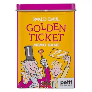 Petit Collage Gra Memory Roald Dahl Złoty Bilet - Łamigłówki - miniaturka - grafika 1