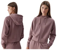 Bluzy damskie - Bluza damska kangurka z kapturem TSWSF0766 r. XXL - miniaturka - grafika 1