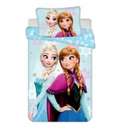 Pościel dla dzieci - Pościel Dziecięca 140x200 Kraina Lodu Anna Elsa Olaf Frozen 73 - miniaturka - grafika 1