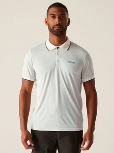 Regatta Funkcyjna koszulka polo "Remex II" w kolorze białym - Koszulki sportowe męskie - miniaturka - grafika 1