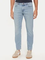 Spodnie męskie - Boss Jeansy Delaware 50524029 Niebieski Slim Fit - miniaturka - grafika 1