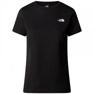 Koszulka damska The North Face W S/S Simple Dome Slim Tee Rozmiar: M / Kolor: czarny - Koszulki sportowe damskie - miniaturka - grafika 1