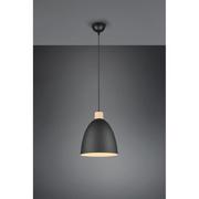 Lampy sufitowe - RL Jagger lampa wisząca 1-punktowa czarna R30681032 R30681032 - miniaturka - grafika 1