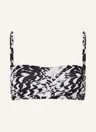 Stroje kąpielowe - Calvin Klein Góra Od Bikini Bandeau Grisaille schwarz - miniaturka - grafika 1