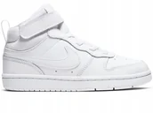 Buty dla dziewczynek - Buty Dziecięce Nike Court Borough Cd7783-100 28,5 - miniaturka - grafika 1