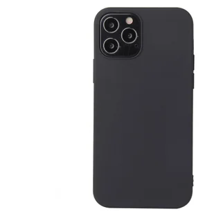 Etui ochronne do Apple iPhone 12 mini 2020 5,4 cala Ultra Slim Case Case wykonane z TPU Shockproof Extra Thin Slim Black - Etui i futerały do telefonów - miniaturka - grafika 1