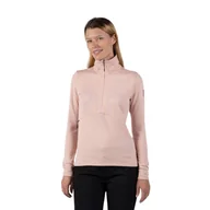 Bluzy narciarskie - Bluza Rossignol W Blackside Fleece HZ różowa - L - miniaturka - grafika 1