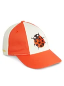 Czapki dla dzieci - MINI RODINI Czapka z daszkiem 2526510142 Czerwony - miniaturka - grafika 1