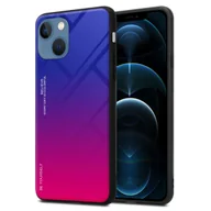 Etui i futerały do telefonów - Pokrowiec Do Apple iPhone 13 Etui w FIOLETOWO - CZERWONY TPU Obudowa Case Cover Plecki Ochronny Cadorabo - miniaturka - grafika 1
