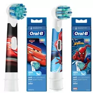 Końcówki do szczoteczek elektrycznych - Końcówka Oral-b EB10s Auta + Oral-b EB10s Spiderman - miniaturka - grafika 1