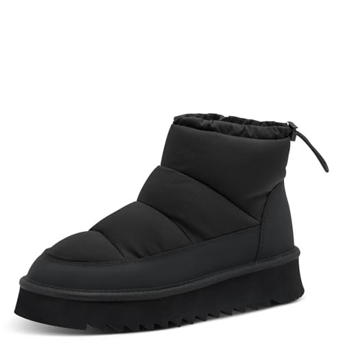Tamaris Damskie buty WL Boot 1-26810-45 śniegowce, Black Uni, rozmiar 38 EU, black uni, 38 EU
