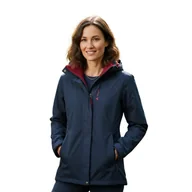 Kurtki damskie - Kurtka damska Vaude Wo Kintail 3in1 narciarska granatowa-S - miniaturka - grafika 1