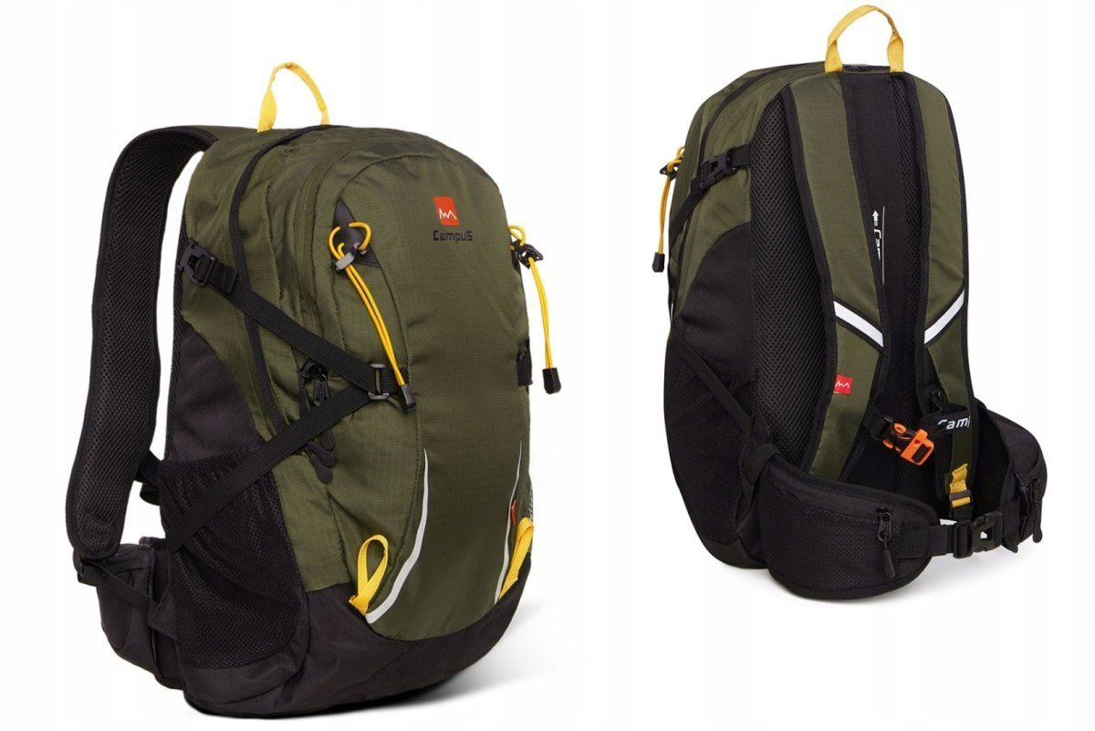 WYGODNY PLECAK GĂ“RSKI CAMPUS MULLACO POJEMNOĹšÄ† 30L OLIWKA