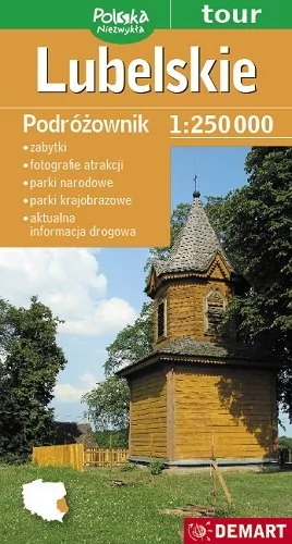Polska Niezwykła. Podróżownik. Lubelskie - mapa samochodowa (skala 1:250 000) - Opracowanie zbiorowe
