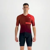 Koszulki męskie - SPORTFUL Bomber Jersey Długa koszulka męska, Chili Red Cayenna Red, L - miniaturka - grafika 1