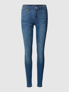 Jeansy o kroju skinny fit z 5 kieszeniami model ‘Nela’ - Spodnie damskie - miniaturka - grafika 1