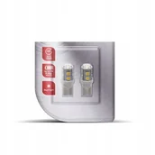 Żarówki samochodowe - Żarówka LED W5W 24V Dioda BIAŁA 9xSMD2835 2szt. - miniaturka - grafika 1
