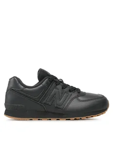 New Balance Sneakersy GC574NBB Czarny - Buty dla dziewczynek - miniaturka - grafika 1