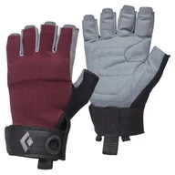 Rękawice narciarskie - Rękawice ferratowe Black Diamond W'S Crag Half-Finger Gloves Rozmiar rękawiczek: S / Kolor: czerwony - miniaturka - grafika 1
