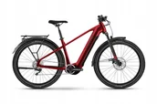 Rowery elektryczne - Rower elektryczny Haibike Trekking 5 red/black Yamaha 720 Wh 2023 M 45 cm - miniaturka - grafika 1