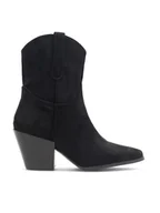 Botki damskie - Jenny Fairy Kowbojki SISSEL WYL2410-6 Czarny - miniaturka - grafika 1