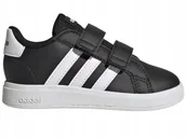 Buty dla dziewczynek - BUTY dziecięce ADIDAS GRAND COURT GW6523 rzepy 22 - miniaturka - grafika 1