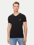 Koszulki męskie - Versace T-Shirt AUU01004 Czarny Regular Fit - miniaturka - grafika 1