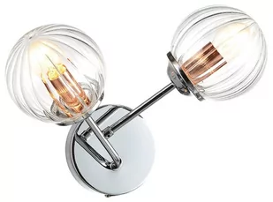 Candellux Kinkiet LAMPA ścienna BEST 22-67241 szklana OPRAWA kule balls przezroczyste 22-67241 - Lampy ścienne - miniaturka - grafika 1