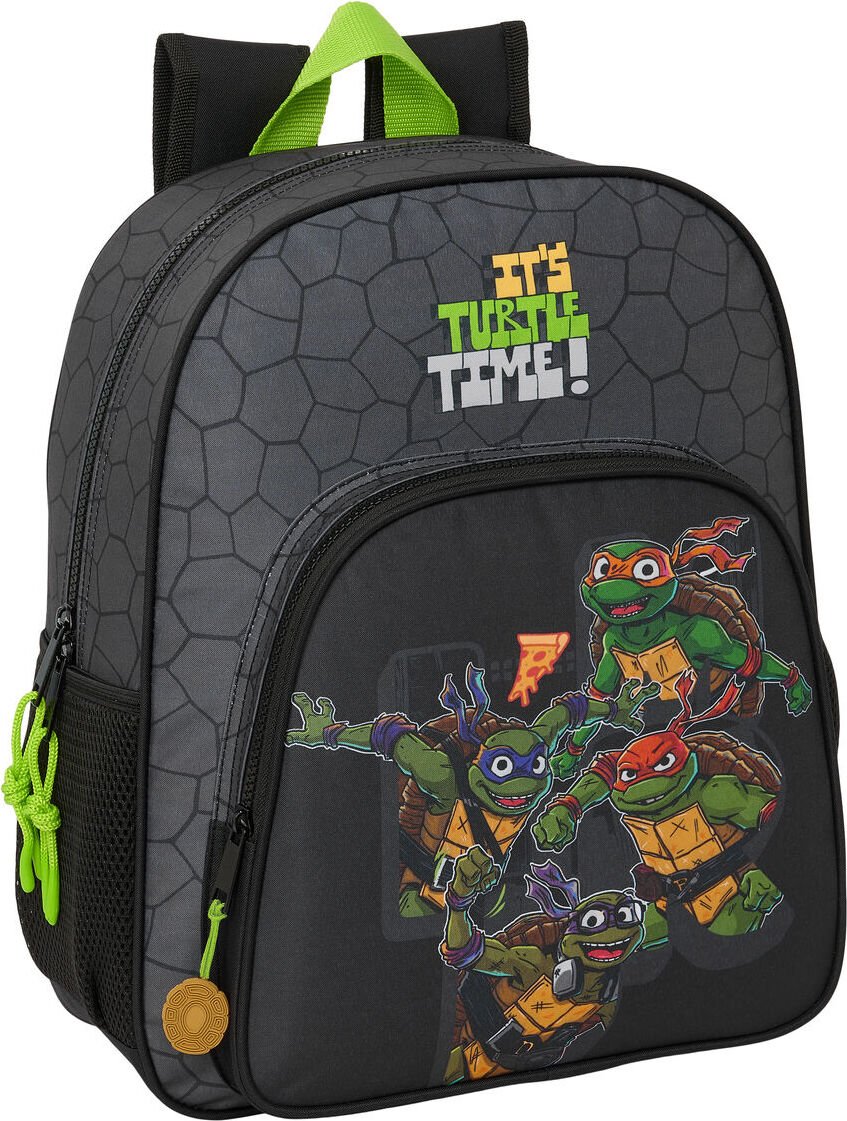 Plecak szkolny Teenage Mutant Ninja Turtles Black Grey 32 x 38 x 12 cm
