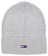 Czapki damskie - Tommy Jeans Czapka z flagą TJW, Średni szary wrzos, Rozmiar uniwersalny - miniaturka - grafika 1