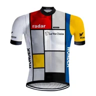 Koszulki rowerowe - Koszulka kolarska La Vie Claire - REDTED - miniaturka - grafika 1