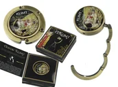 Wieszaki i stojaki - Wieszak na torebkę - G. Klimt, Pocałunek (CARMANI) - miniaturka - grafika 1