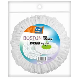 Zapasowy wkład do mopa Boston okrągły - Miotły, szufle, mopy - miniaturka - grafika 1