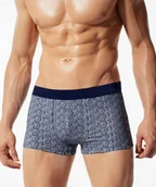 Kąpielówki męskie - SZORTY KĄPIELOWE ATLANTIC KMS-307 (kolor granat, rozmiar M) - miniaturka - grafika 1