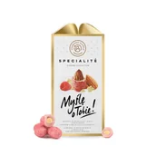 Orzechy i nasiona - Mini Box: Myślę o Tobie! - Migdały w białej czekoladzie z malinami 80 g - miniaturka - grafika 1