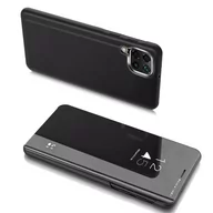 Etui i futerały do telefonów - Clear View Case futerał etui z klapką Samsung Galaxy A22 4G czarny - miniaturka - grafika 1